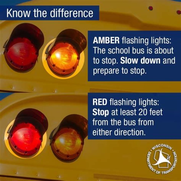 Are amber flashing lights legal?
