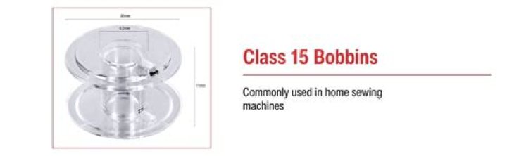 Are Class 15 and 15J Bobbins the same?