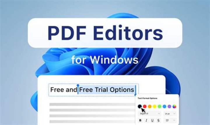 Are there any free PDF editors?