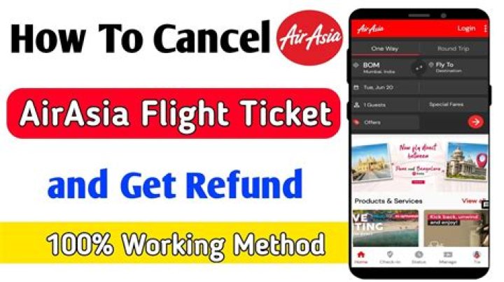 Can I cancel my AirAsia booking?