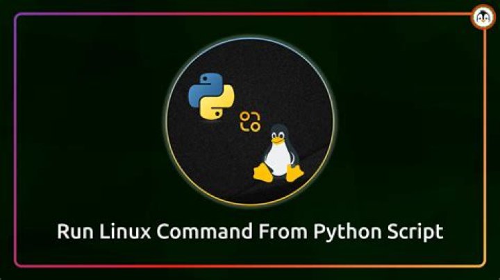 Can I run Linux command in Python?