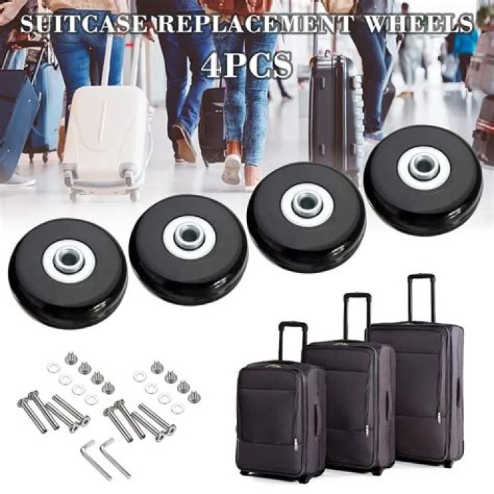 Can luggage wheels be replaced?