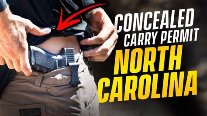 Can military get concealed carry permit in NC?