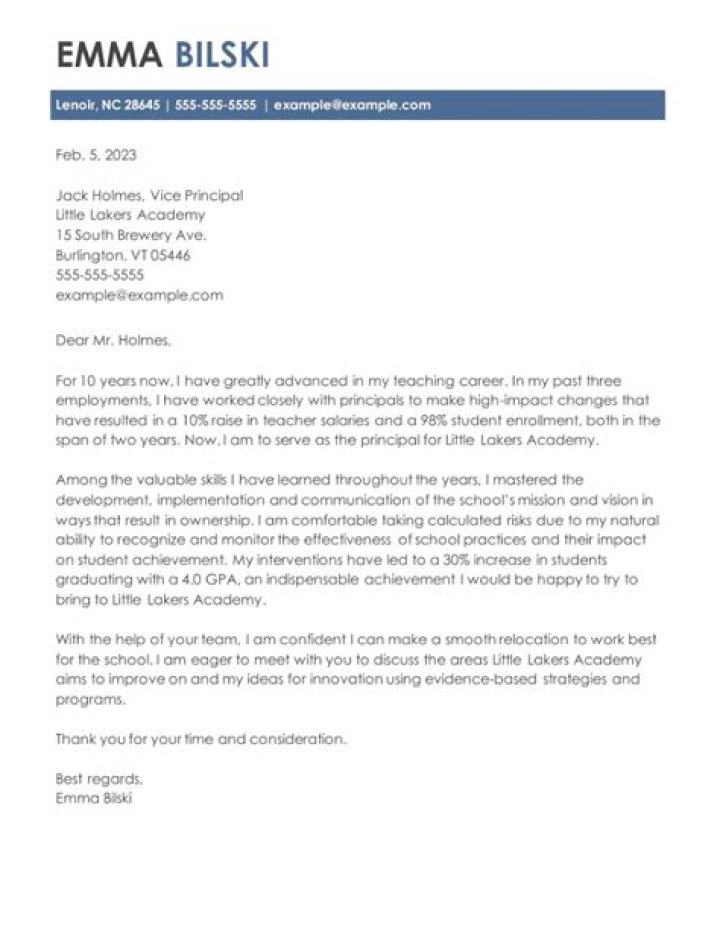 Can you be informal in a cover letter?