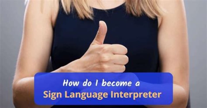 Can you become a sign language interpreter online?