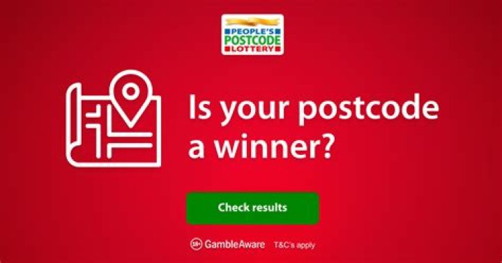 Can you check if your postcode has ever won the postcode lottery?