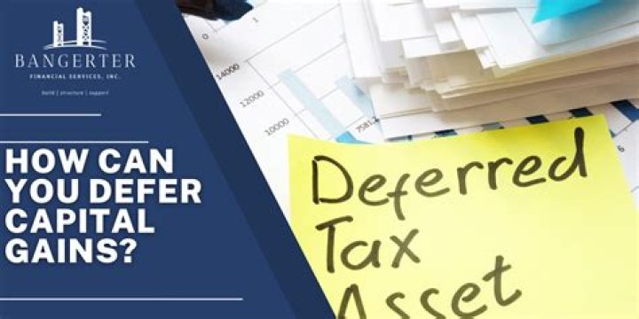 Can you defer paying capital gains tax?