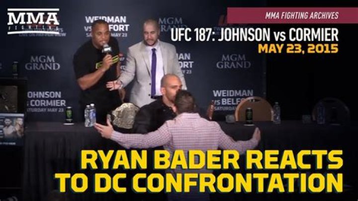 Did Ryan Bader fight Daniel Cormier?