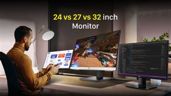 Do I need a 27 or 32-inch monitor?