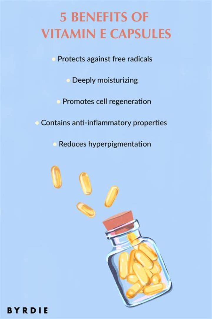 Do vitamin E capsules work?