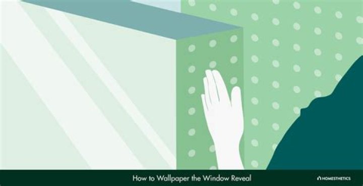 Do you wallpaper inside window recess?