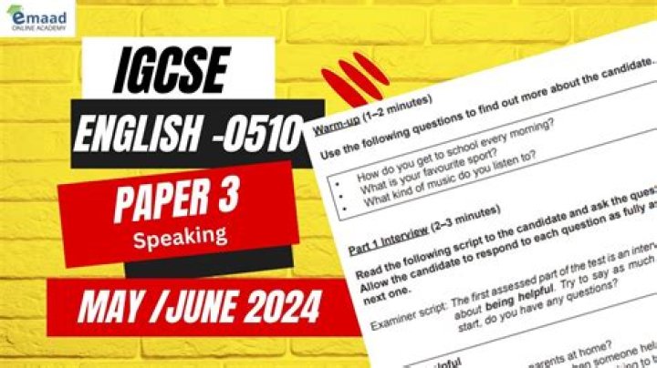 Does 0510 have speaking?