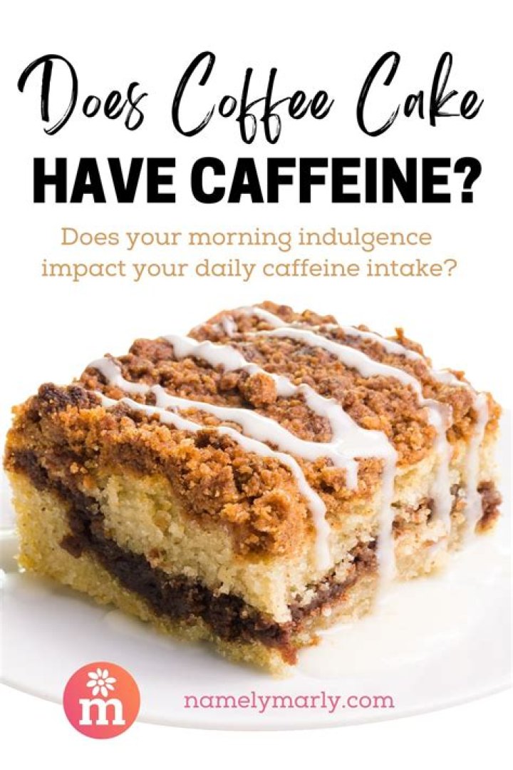 Does Costco coffee cake have coffee?