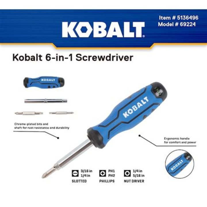 Does Kobalt make a cordless screwdriver?