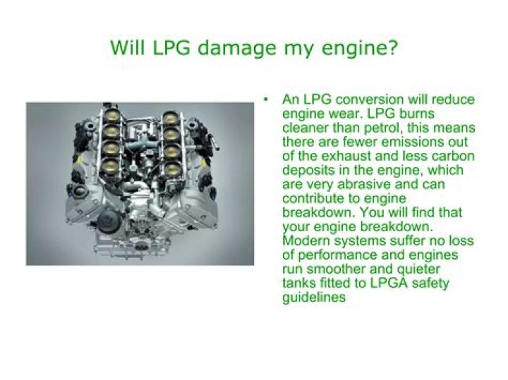 Does LPG damage your engine?