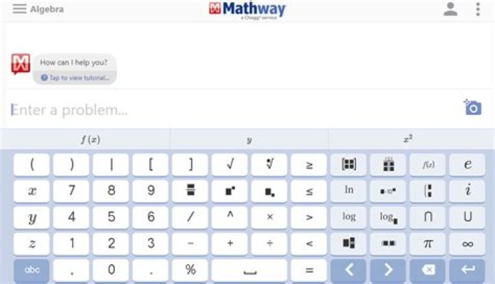 Does Mathway have a calculator?