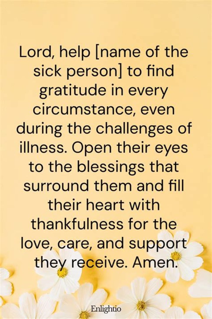 Does prayer help with cancer?