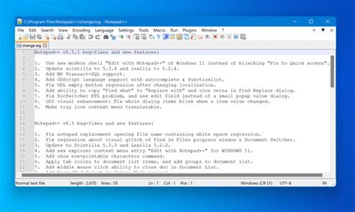 Does Windows 7 have a text editor?