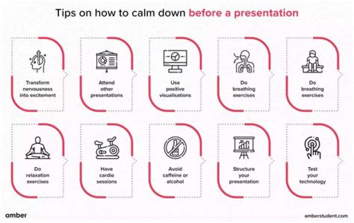 How can I calm my nerves during an interview?