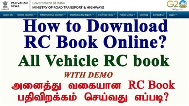 How can I get duplicate RC book in Karnataka?