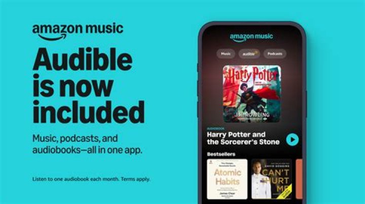 How do I access my Audible library on Amazon?