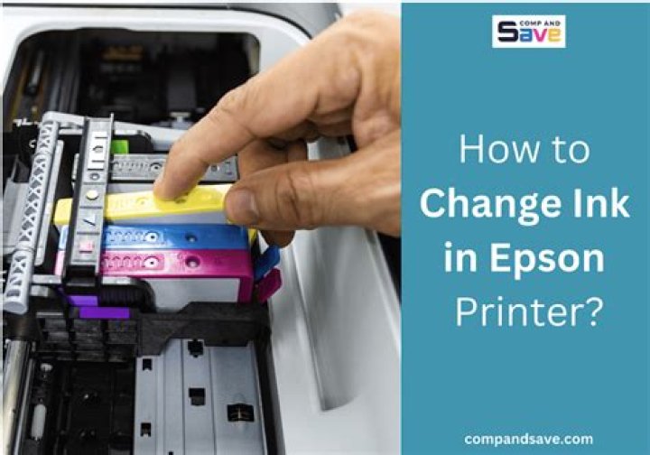 How do I change the ink in my Epson dx7450 printer?