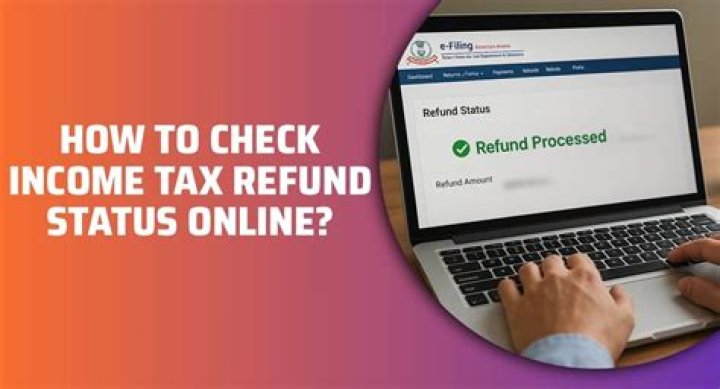 How do I check my income tax refund status?