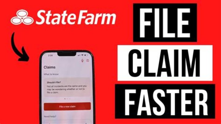 How do I contact state farm about a claim?