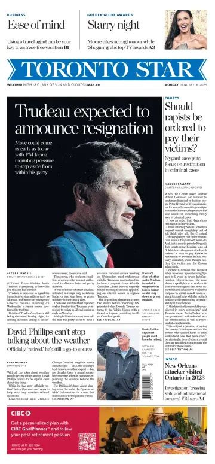 How do I contact the Toronto Star reporter?