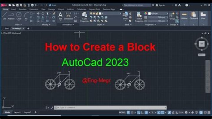 How do I create a block in AutoCAD 2020?