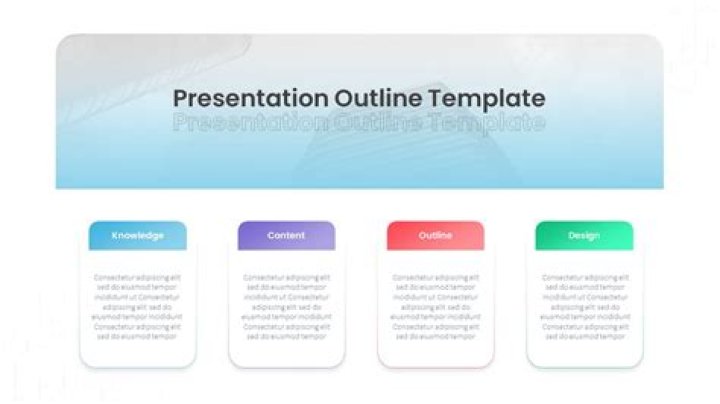 How do I create an outline in PowerPoint?
