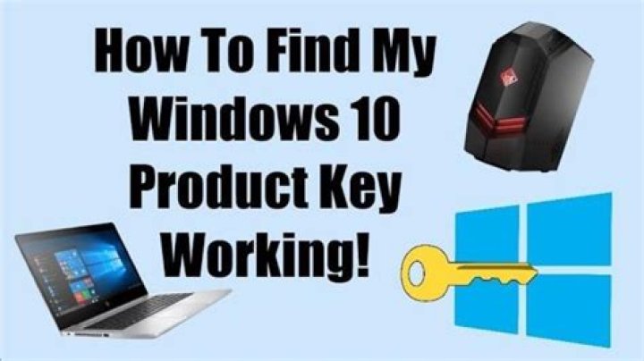 How do I find my Windows product key?