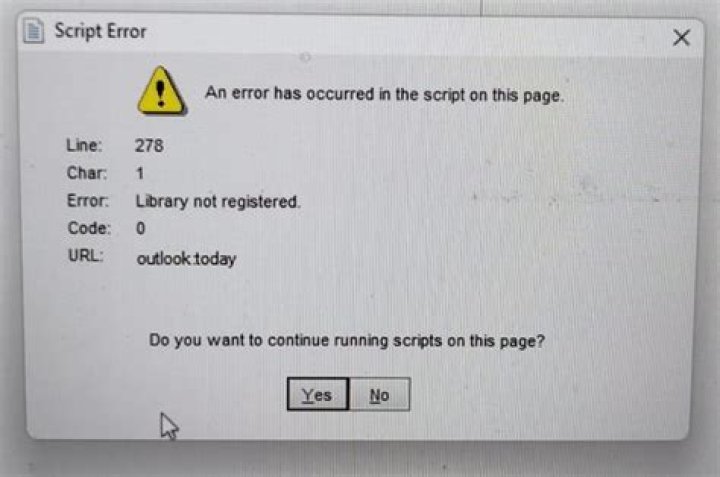 How do I fix library not registered error?