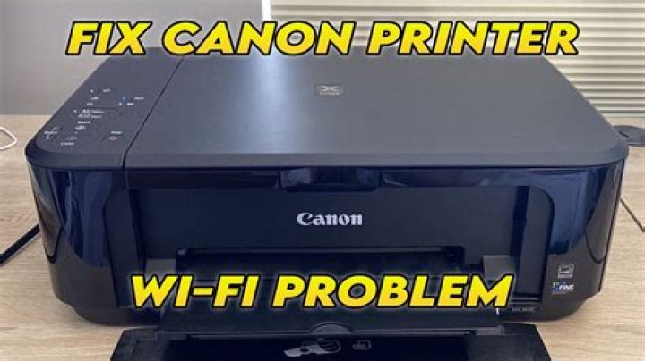 How do I fix my Canon printer from troubleshooting?