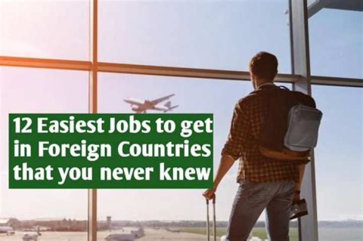 How do I get a job in a foreign country?