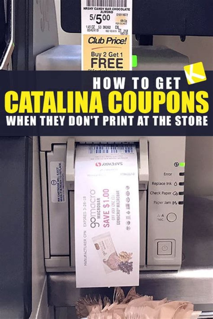 How do I get Catalina coupons?