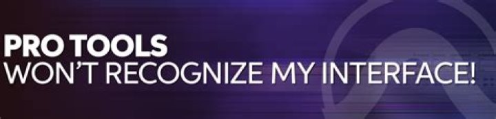How do I get Pro Tools to recognize my interface?
