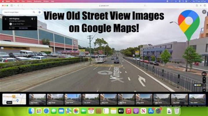 How do I go to Street View in Google Maps?