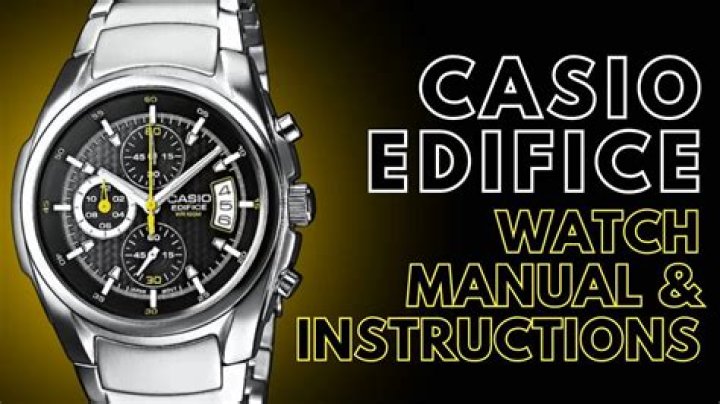 How do I identify my Casio Edifice?