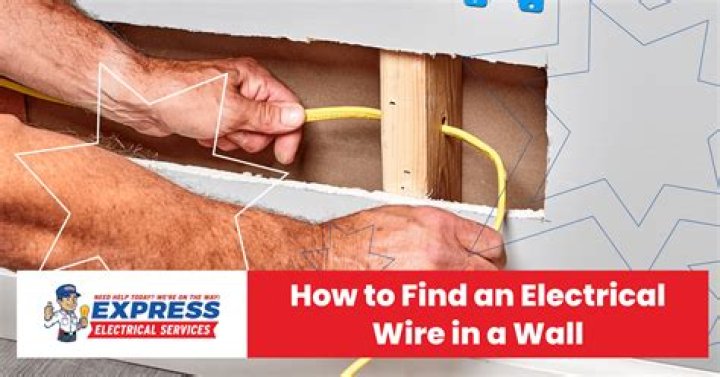 How do I know where the wires are in my wall?