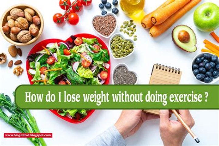 How do I lose weight without doing exercise?