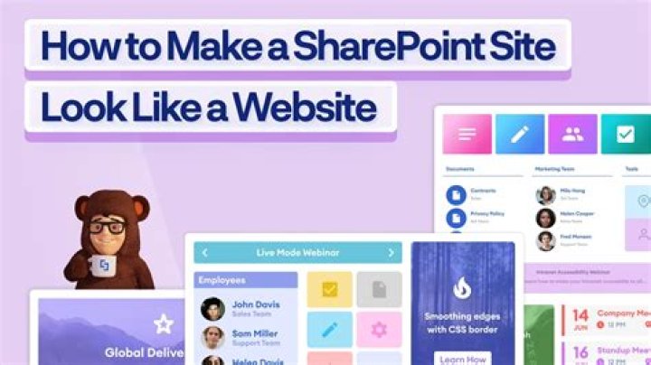 How do I make my SharePoint site look good?