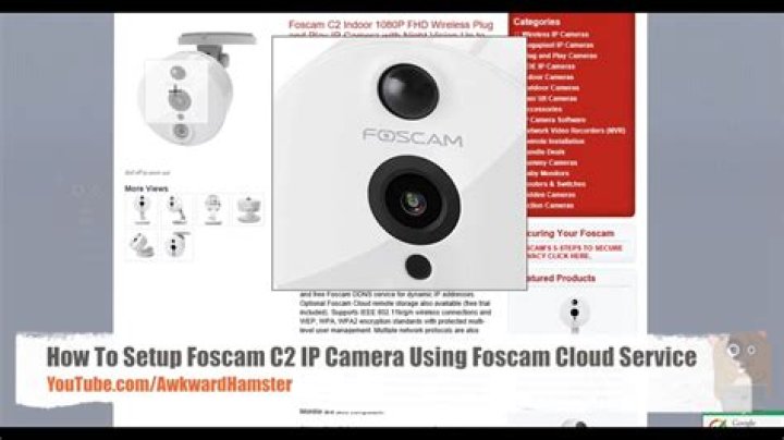 How do I setup my Foscam wireless IP camera?