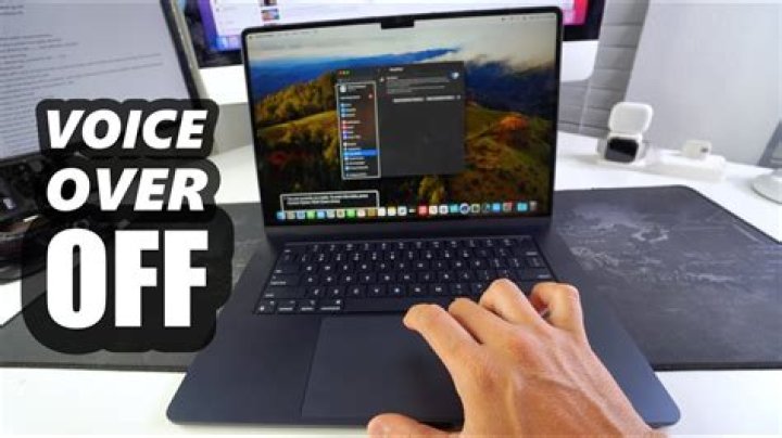 How do I turn off VoiceOver on Macbook Pro?