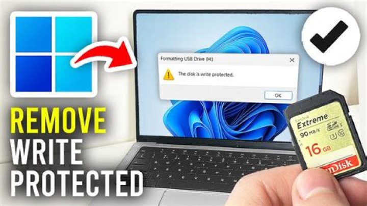 How do I turn off write protection on Windows 8?