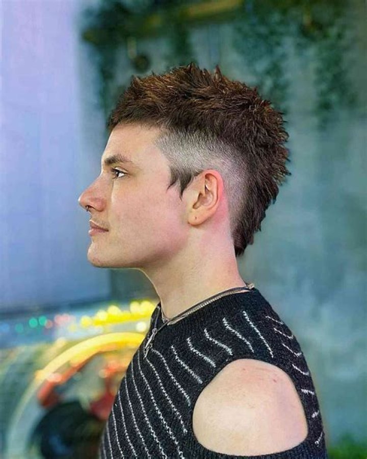 How do you ask for a faux hawk haircut?