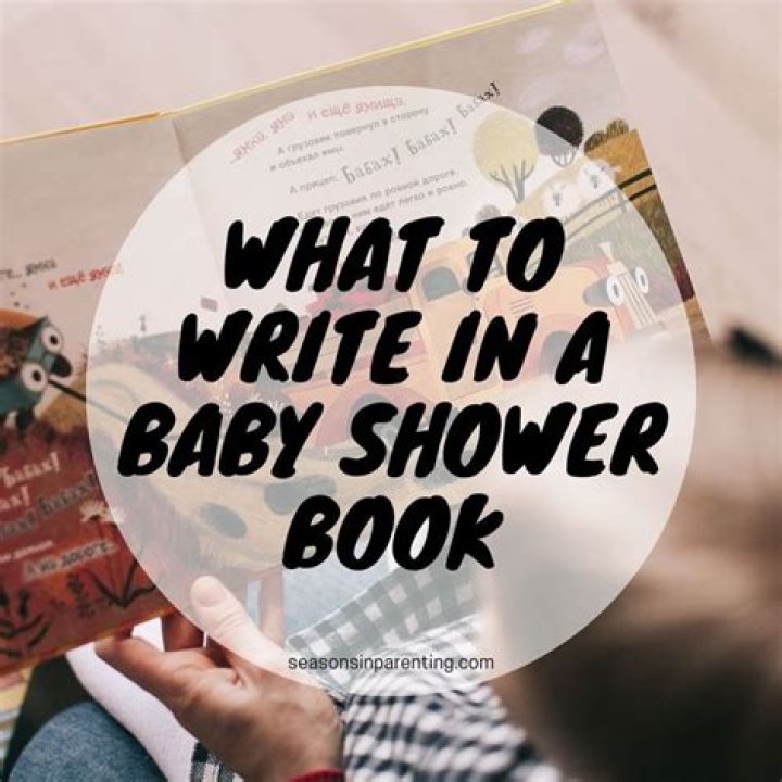 How do you bring a book to a baby shower?