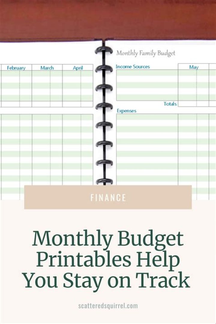 How do you create a monthly family budget?