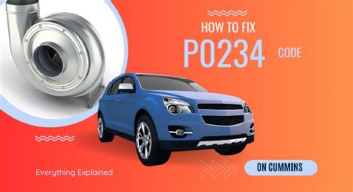 How do you fix a P0234 code?