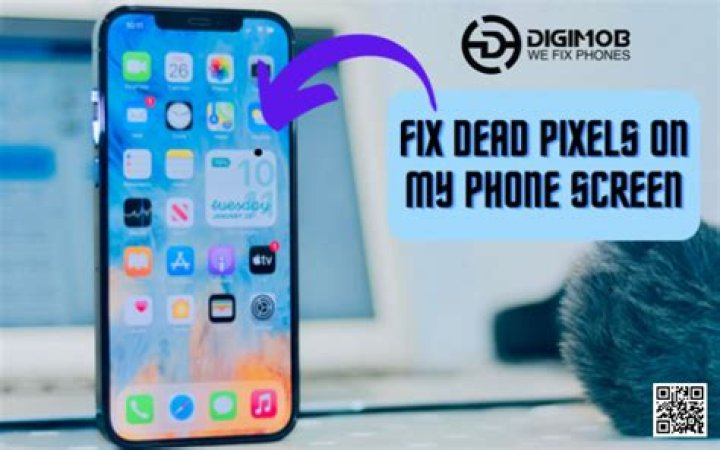 How do you fix dead pixels on iPhone camera?